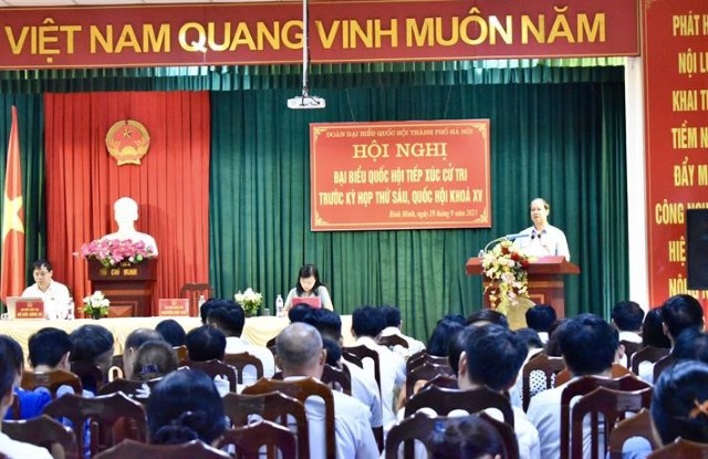 Đại biểu Quốc hội TXCT huyện Thanh Oai